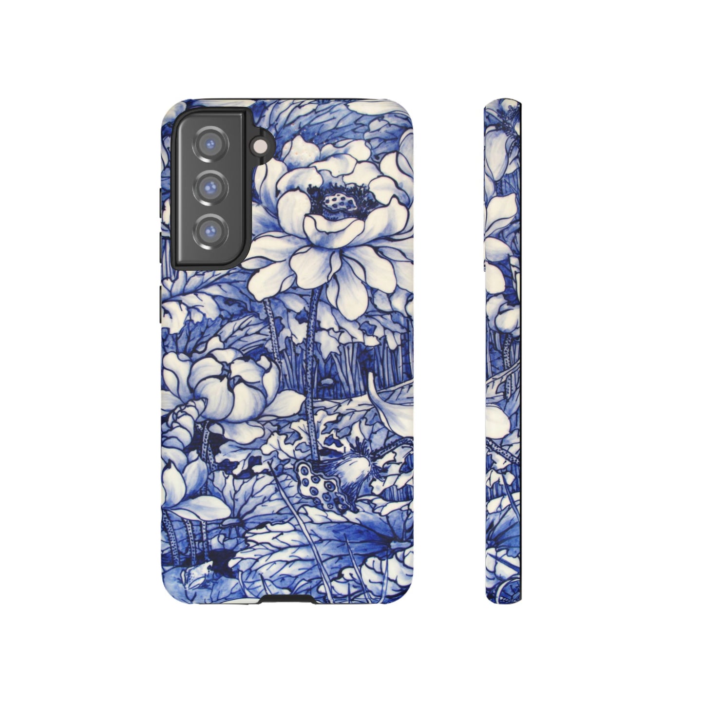 Delft Blue | Dutch Pottery Floral Print Case