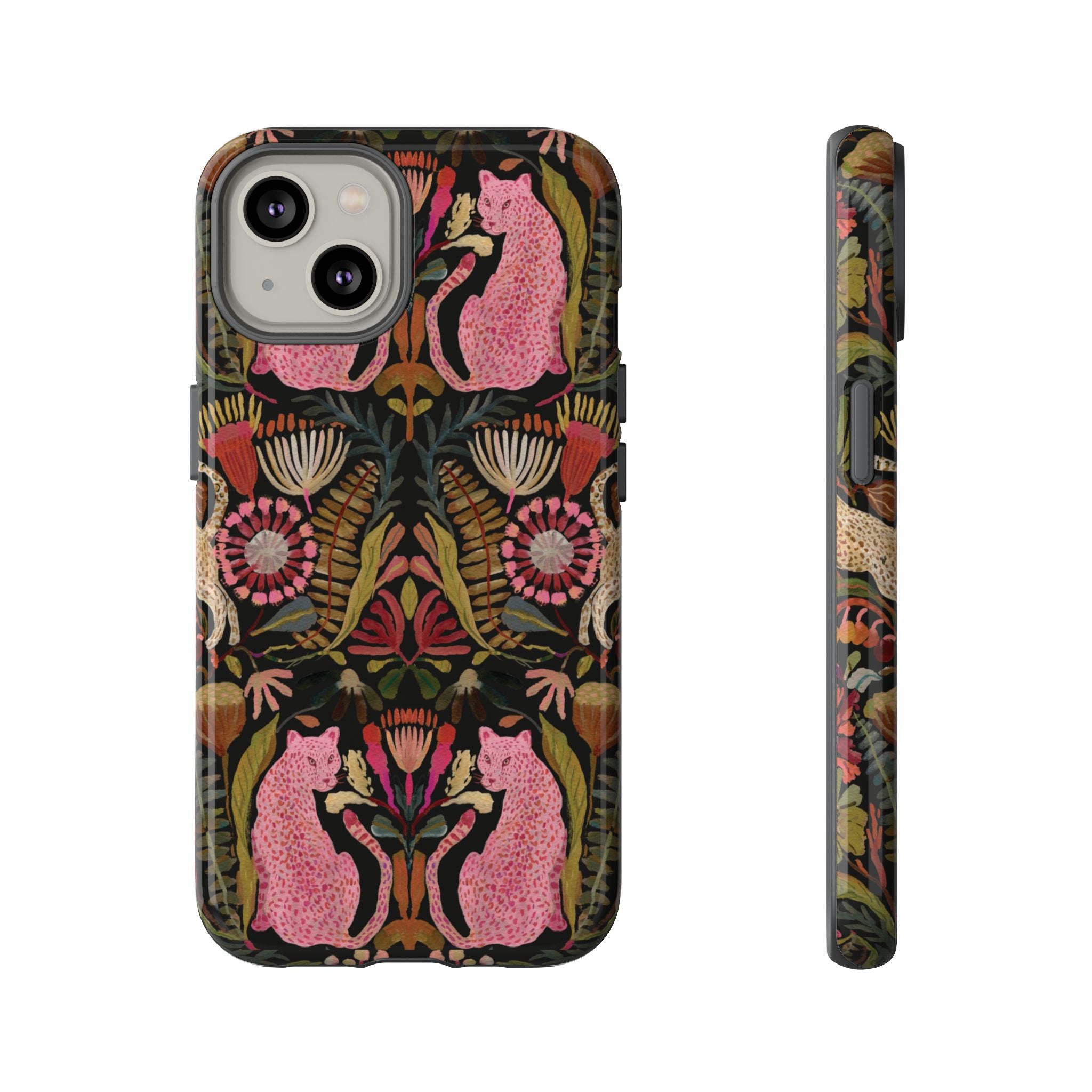 Leopard Garden iPhone Case