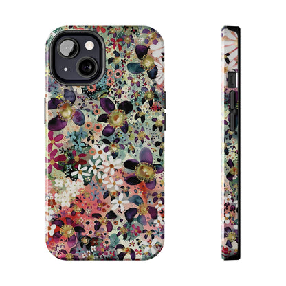 Coque iPhone à motif floral | Bombe de fleurs