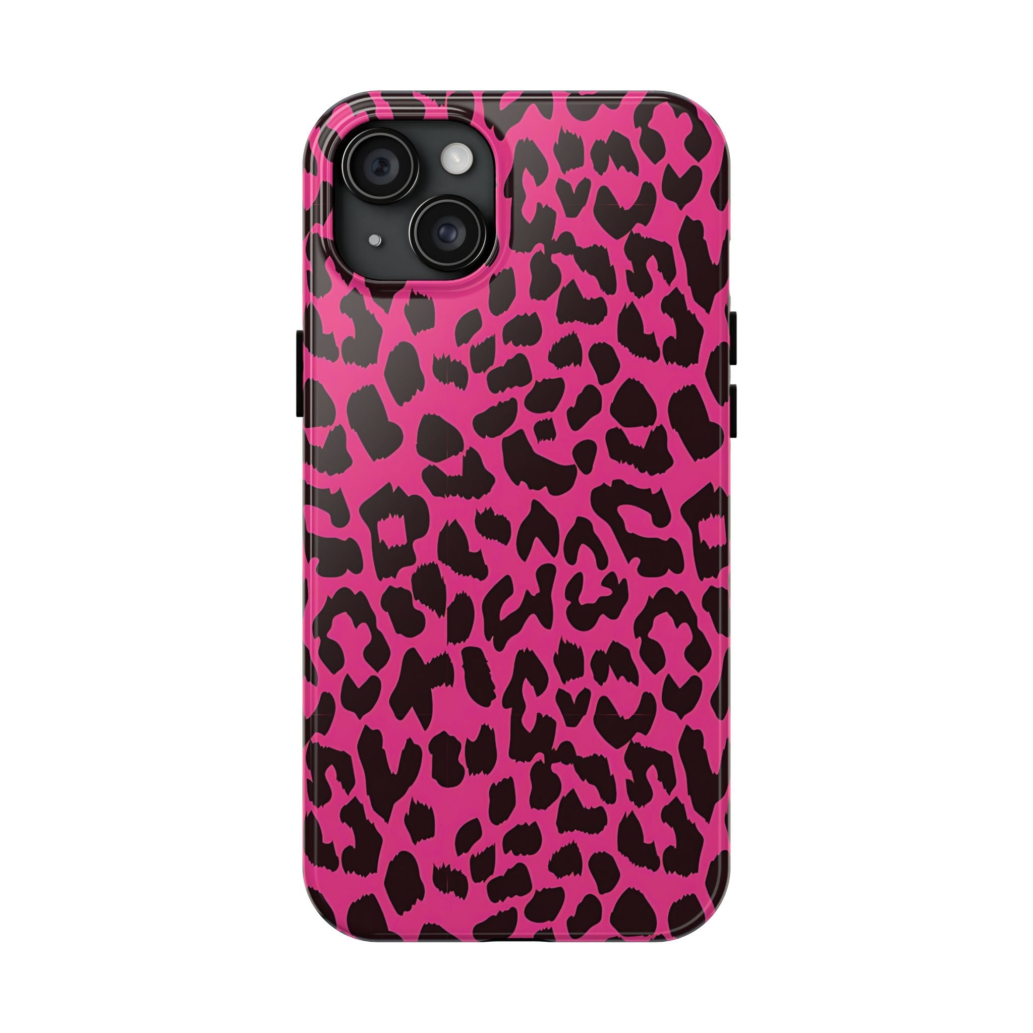 Funda para iPhone con estampado de leopardo rosa | Pasarela