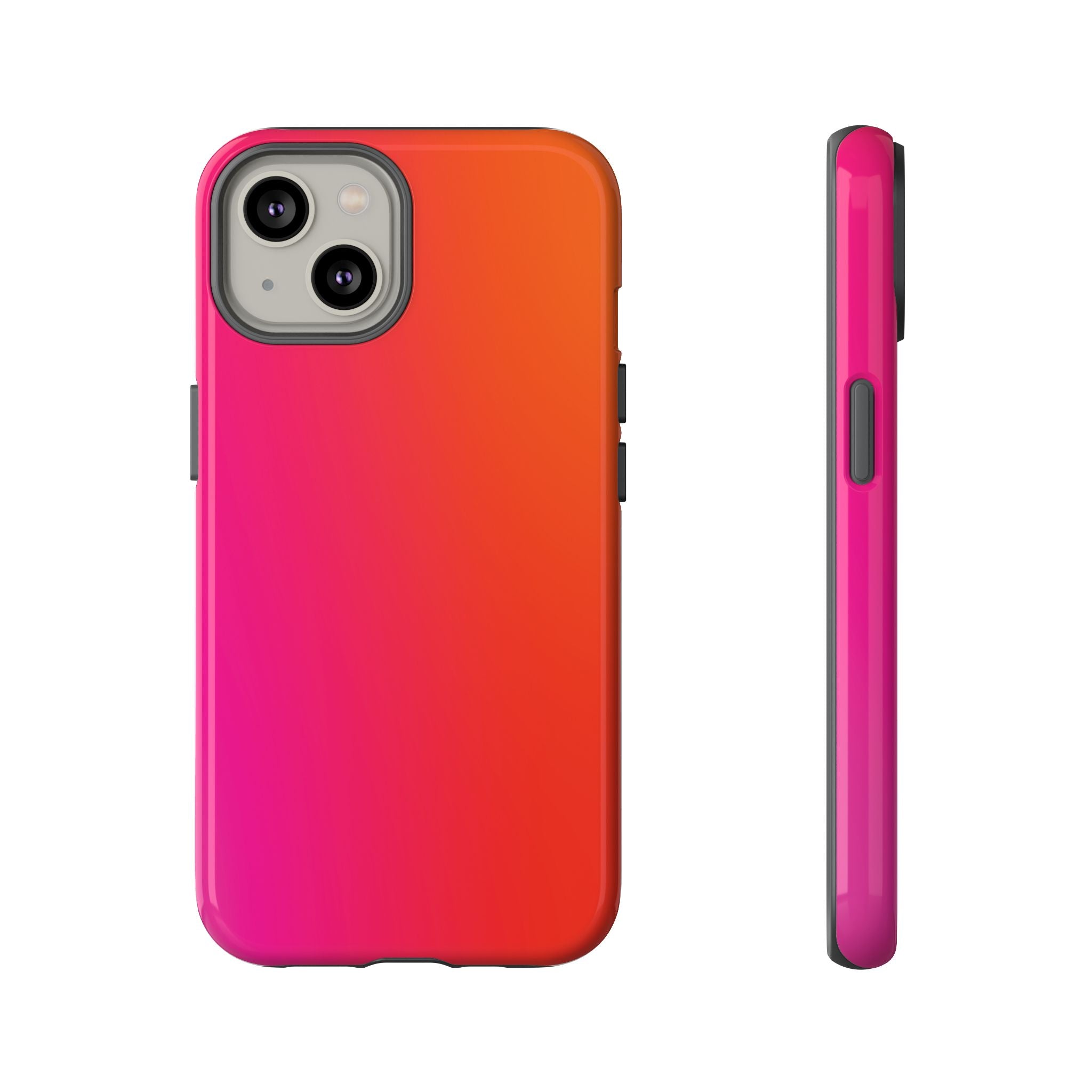 Funda para iPhone con diseño ombré y puesta de sol en la isla