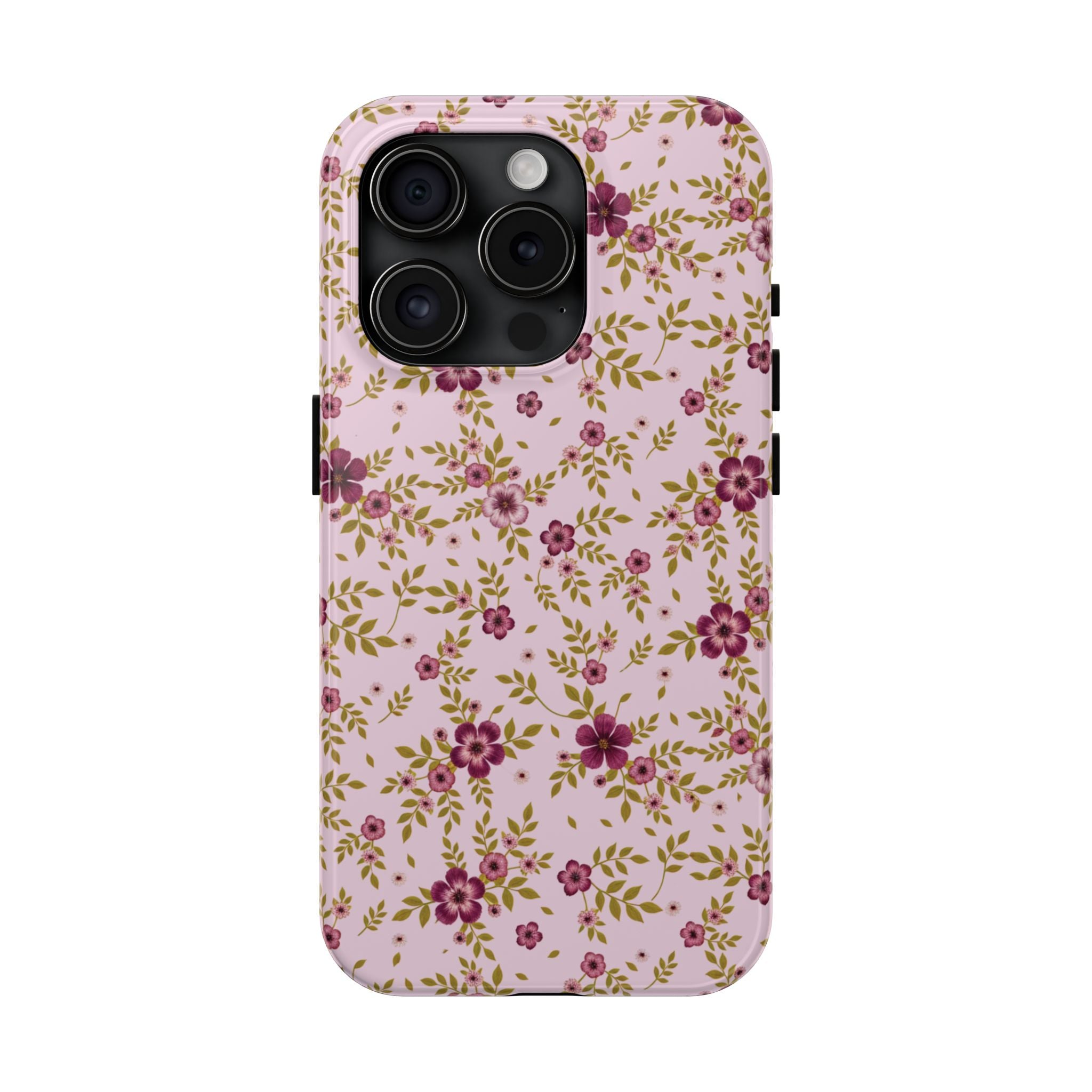 Lilac Petals Purple Floral iPhone Case