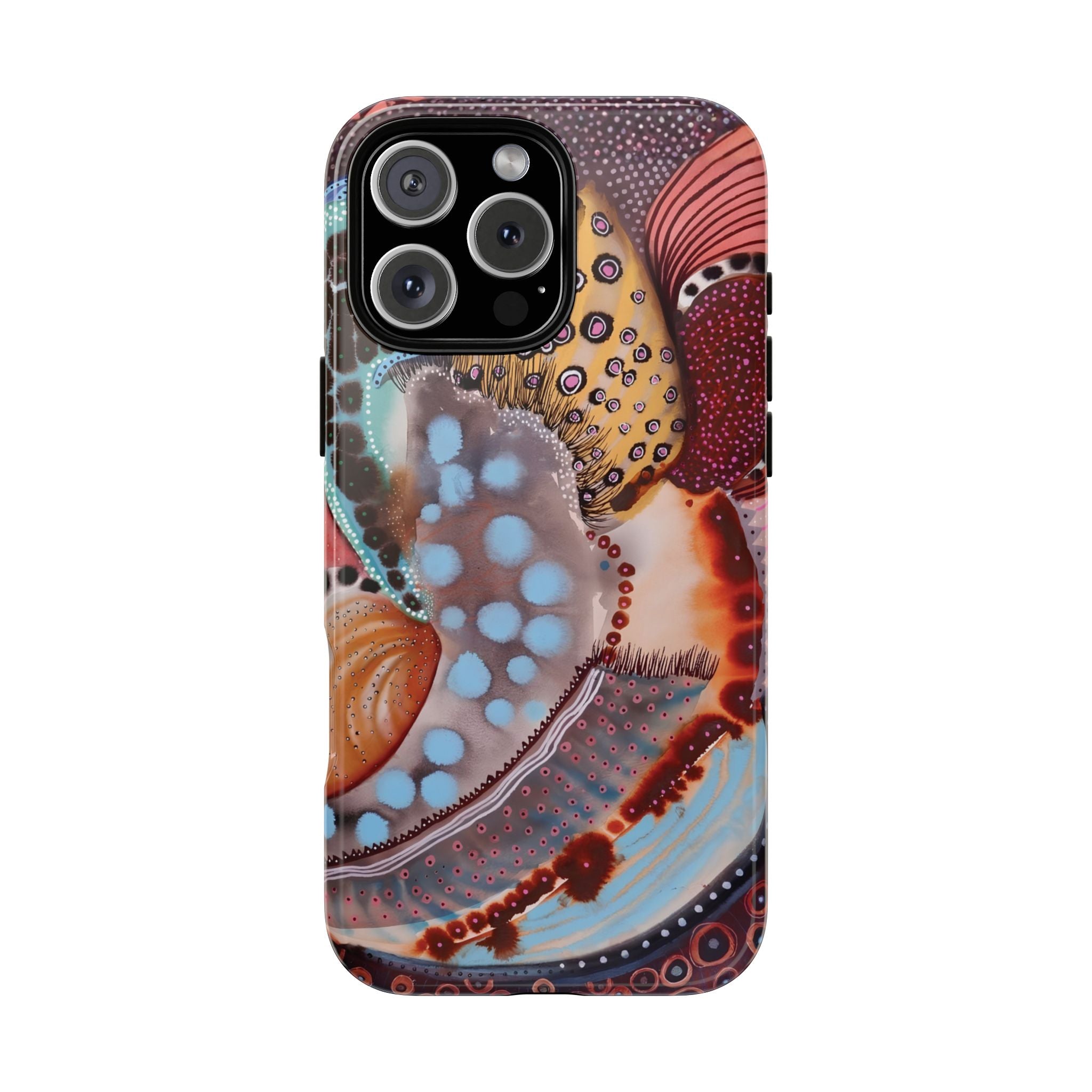 Ocean Echo | Abstract Sea Life iPhone Case