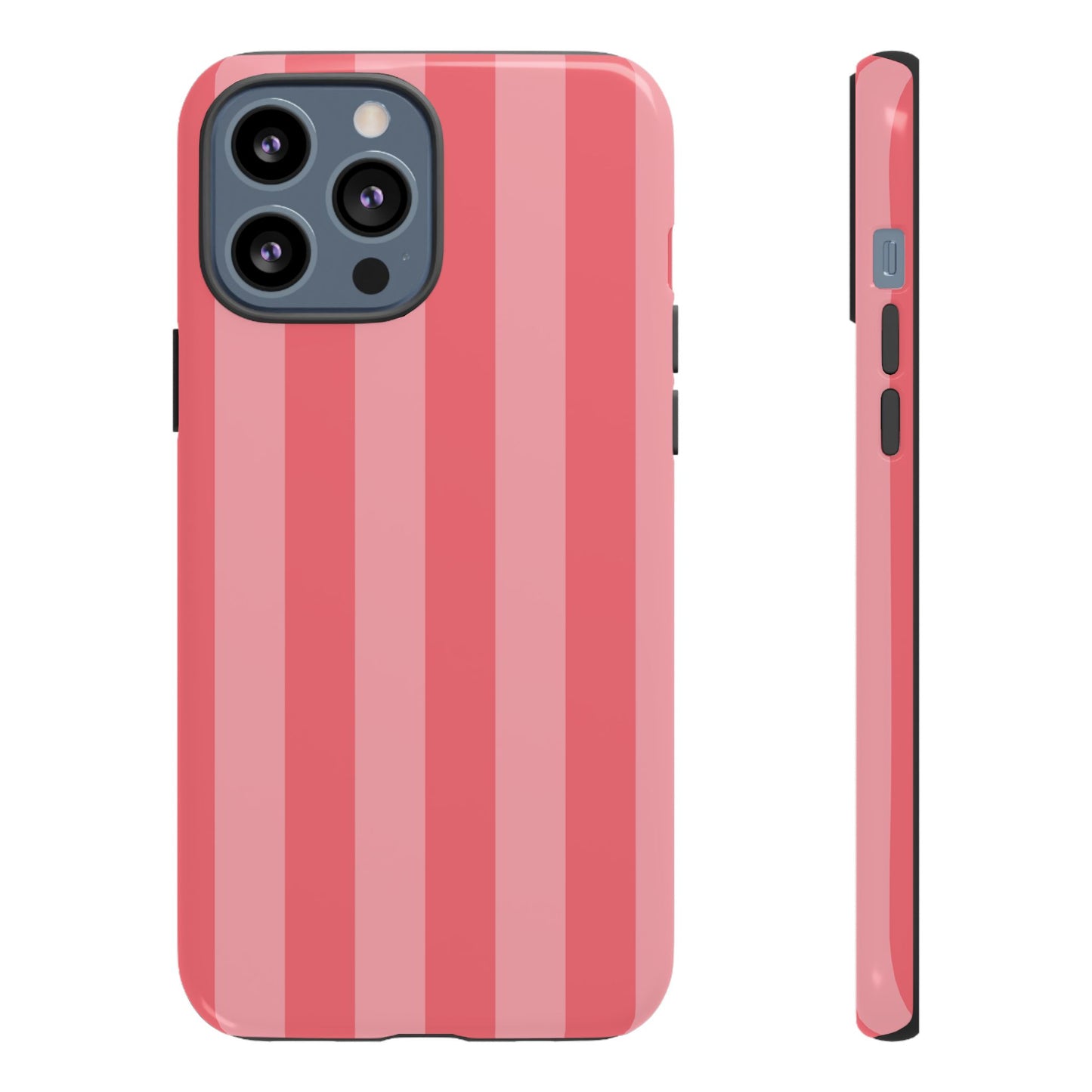 Summer in the Hamptons | Pink Striped iPhone Case