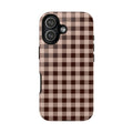 Latte Check Phone Case