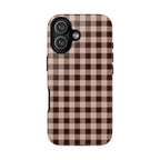 Latte Check Phone Case