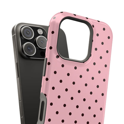 Dots | Pink Retro Dot iPhone Case