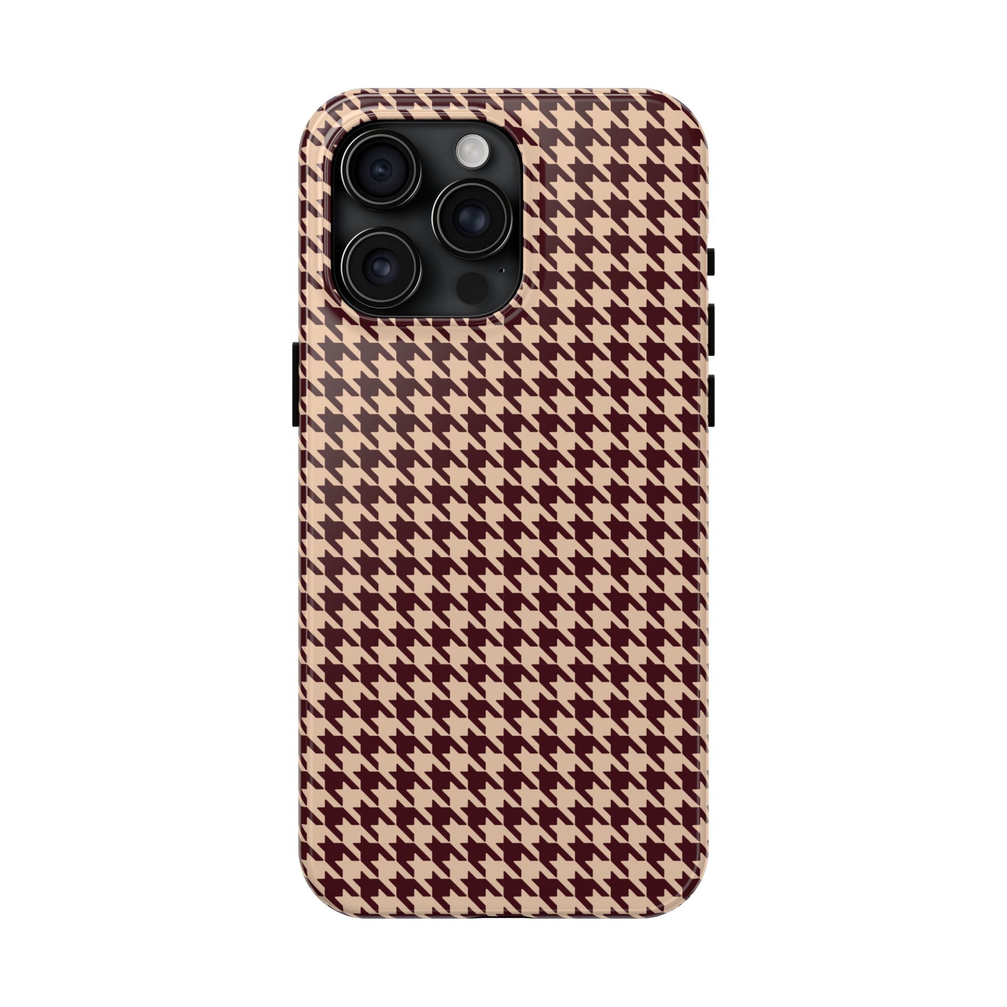 Prep School Houndstooth iPhone Case