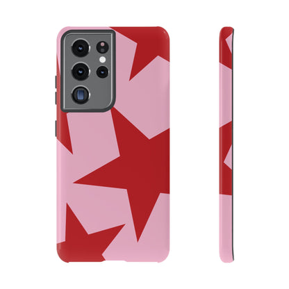 Coque Galaxy Superstar | Étoiles roses