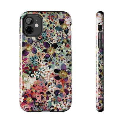 Coque iPhone à motif floral | Bombe de fleurs