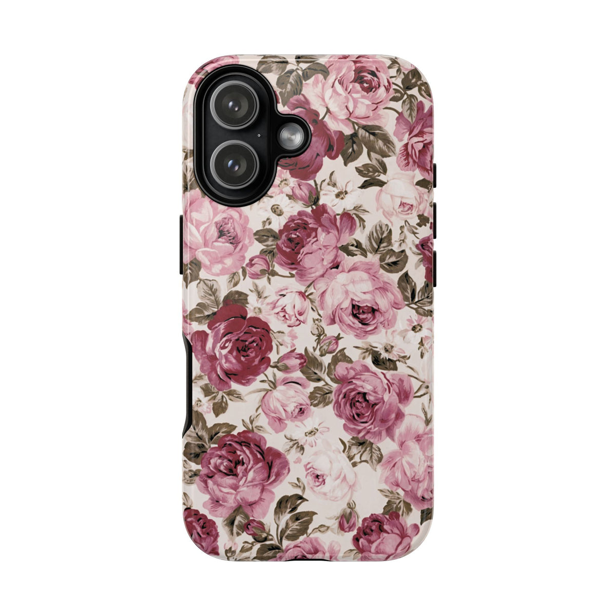 Love Story | Vintage Pink Rose Floral iPhone Case