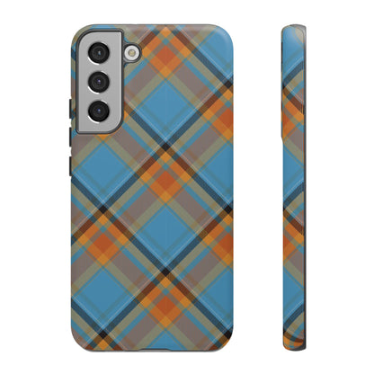 Cozy | Blue Plaid Case