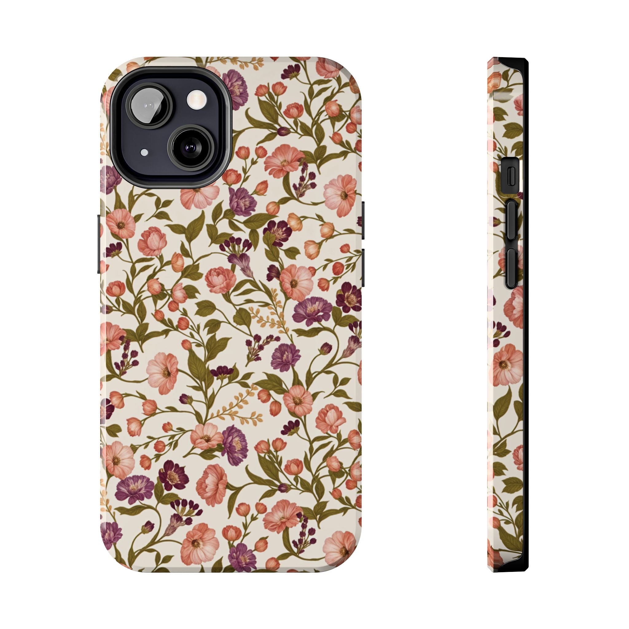 Flowering Vines Boho Floral iPhone Case