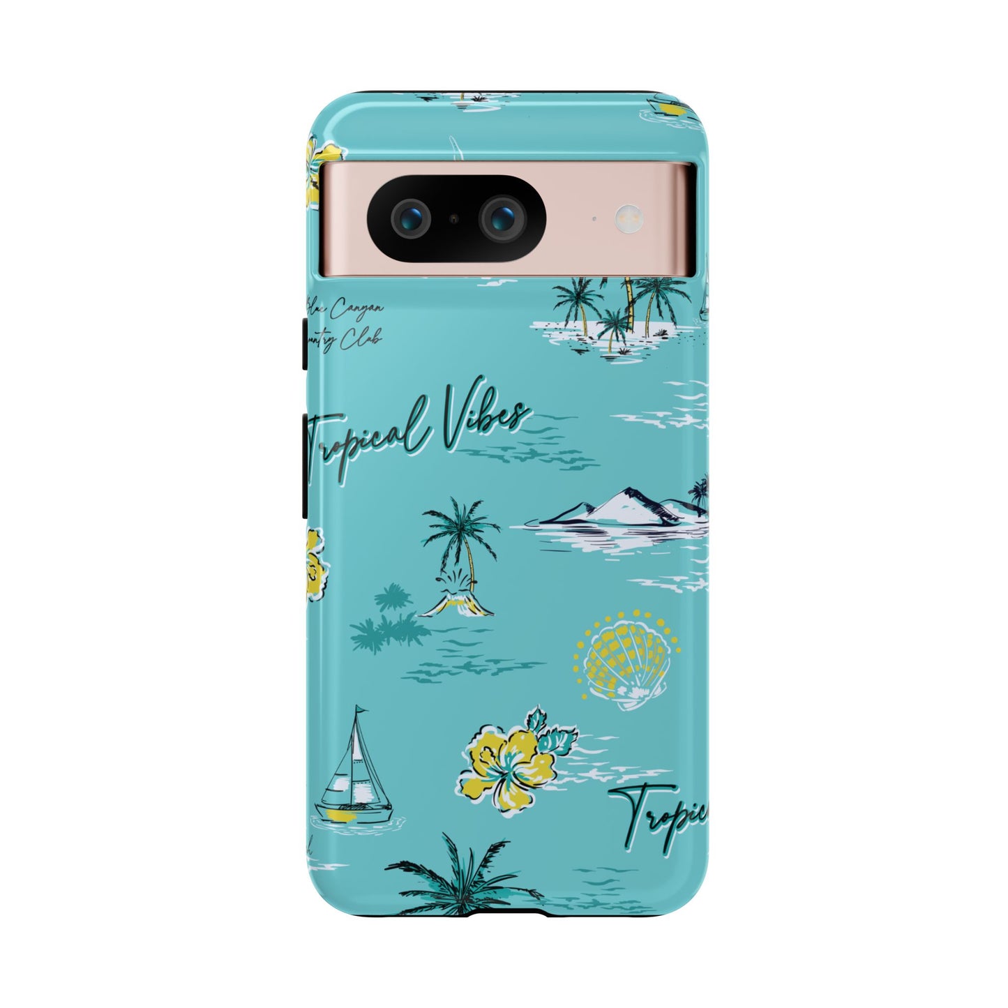 Tropical Vibes | Blue Island Vacation Case