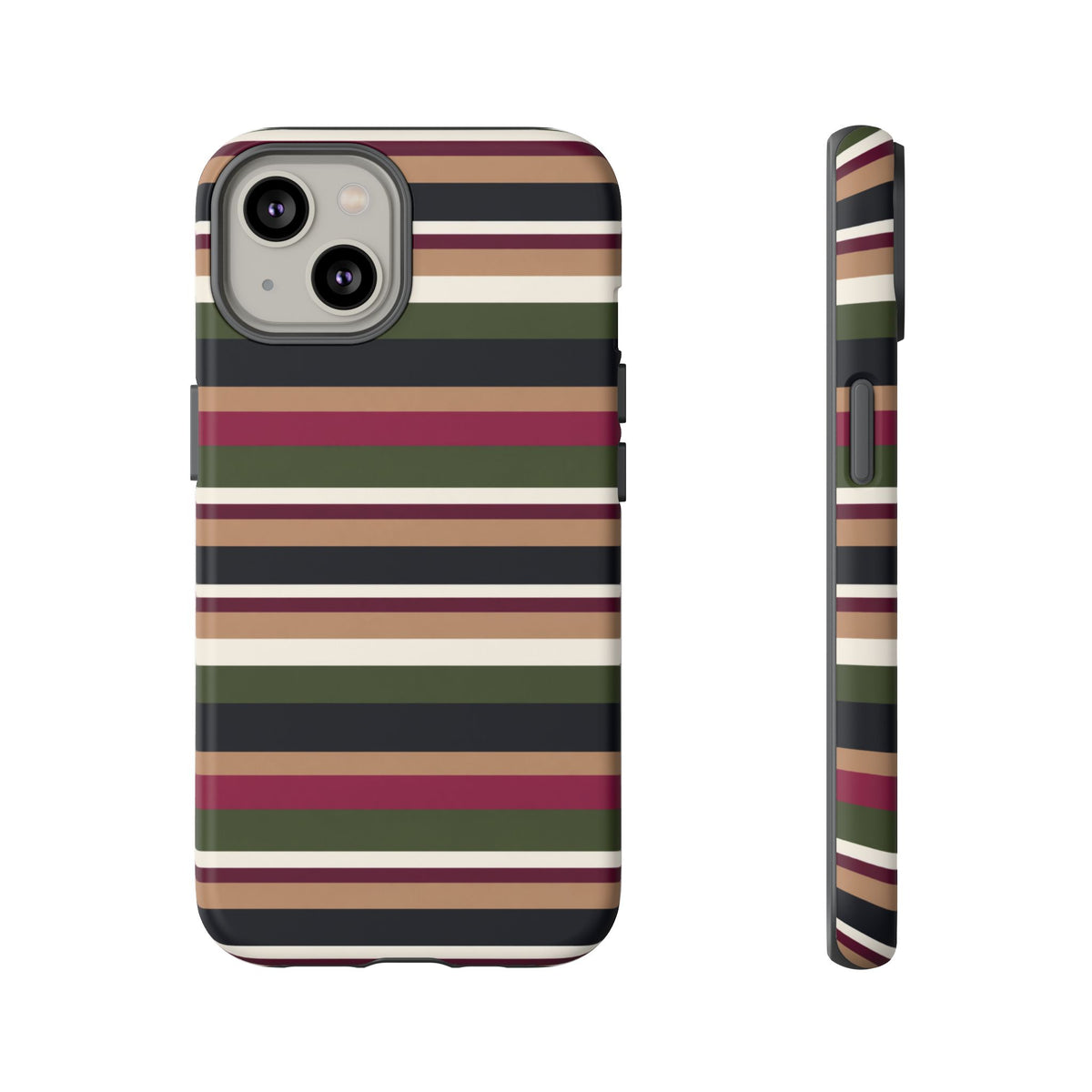 West End | Retro Striped iPhone Case