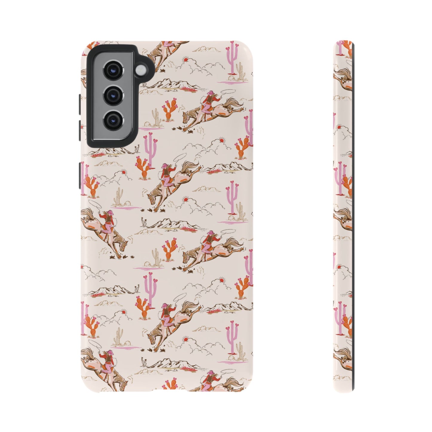 Funda para Samsung con estilo vaquero y chic