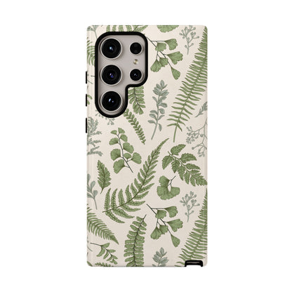 Vintage Botanical | Green Botanical Illustration Case