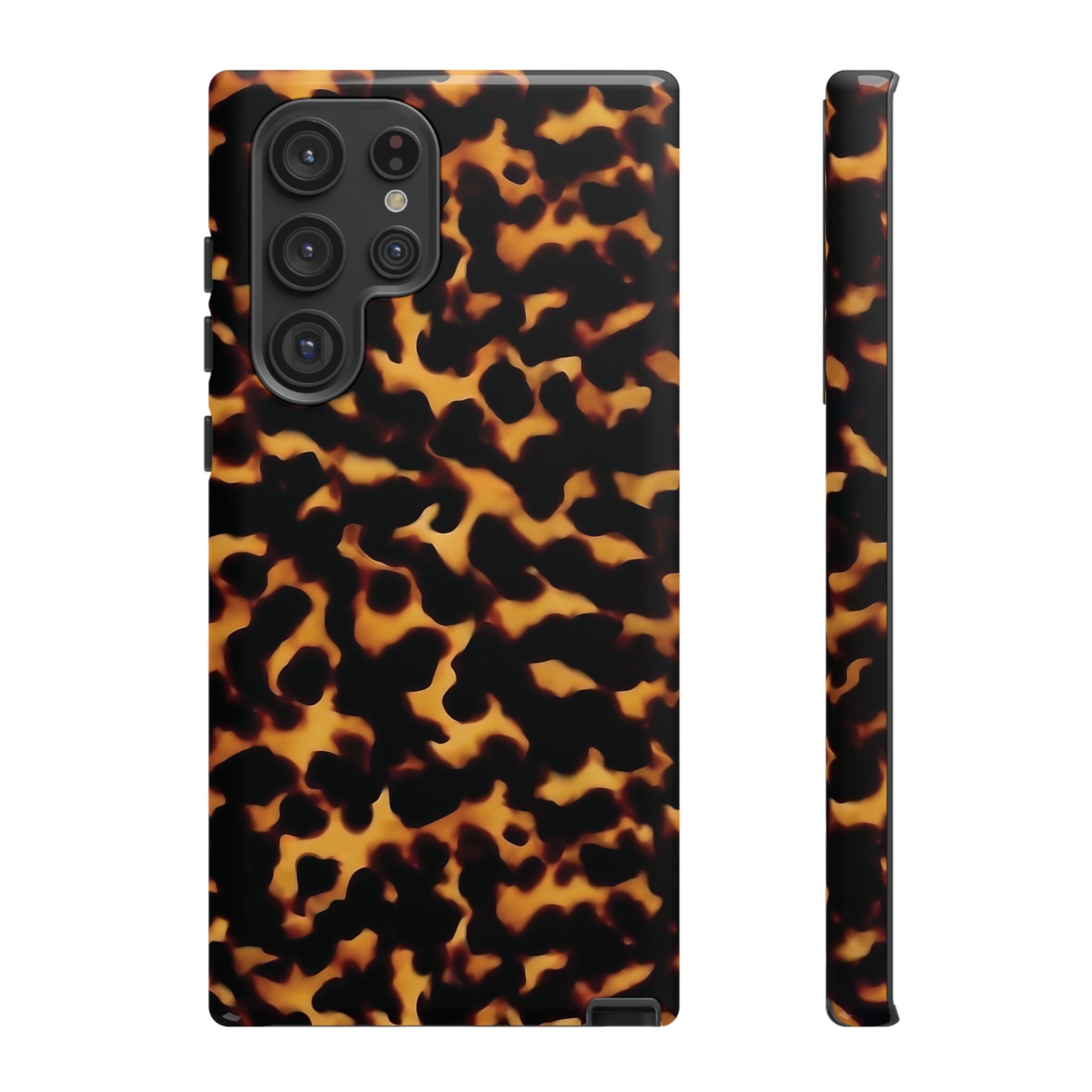 Tortie Tortoiseshell Print Galaxy Case