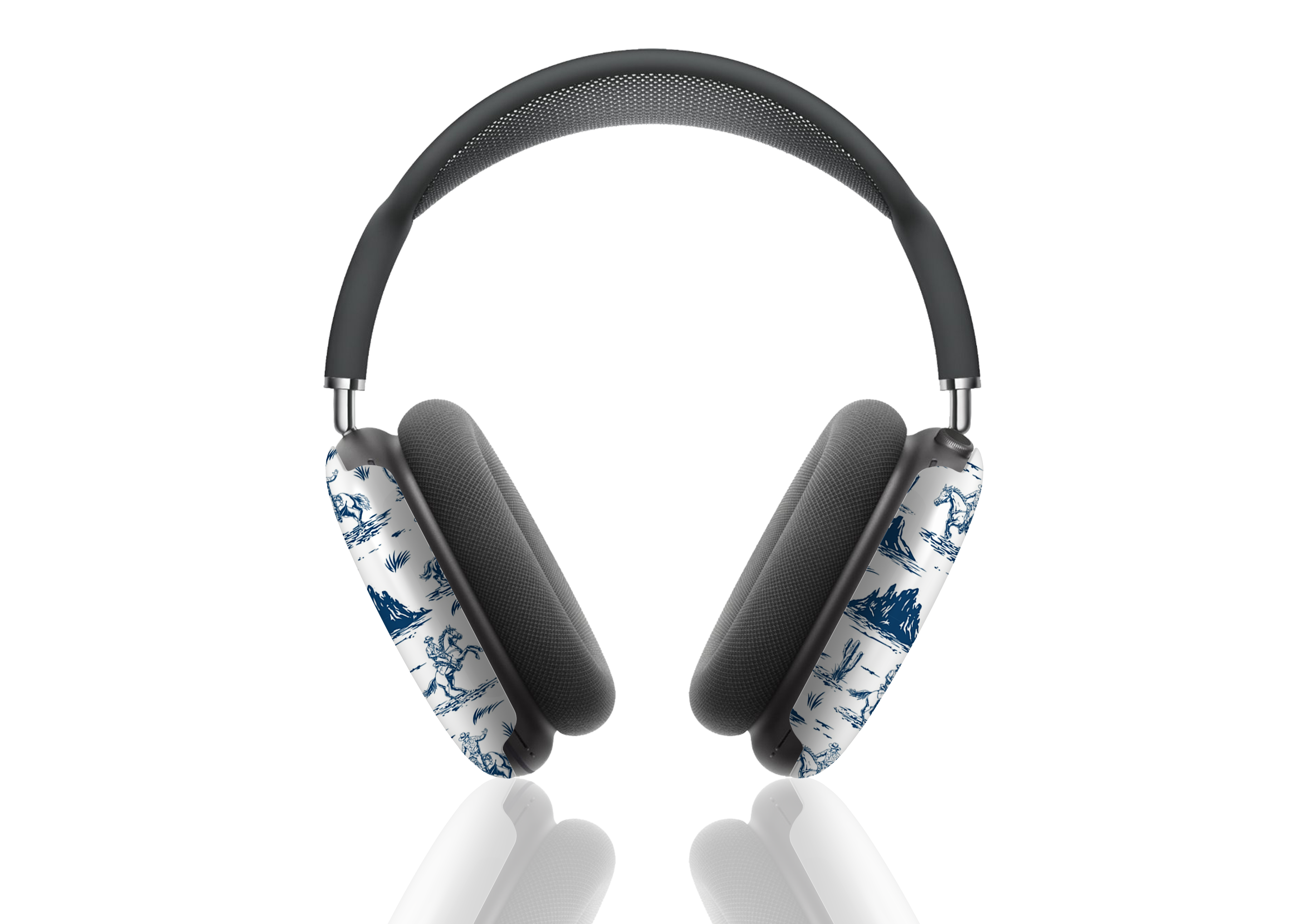 En el oeste | Estuche para AirPods Max con diseño de vaquero del oeste