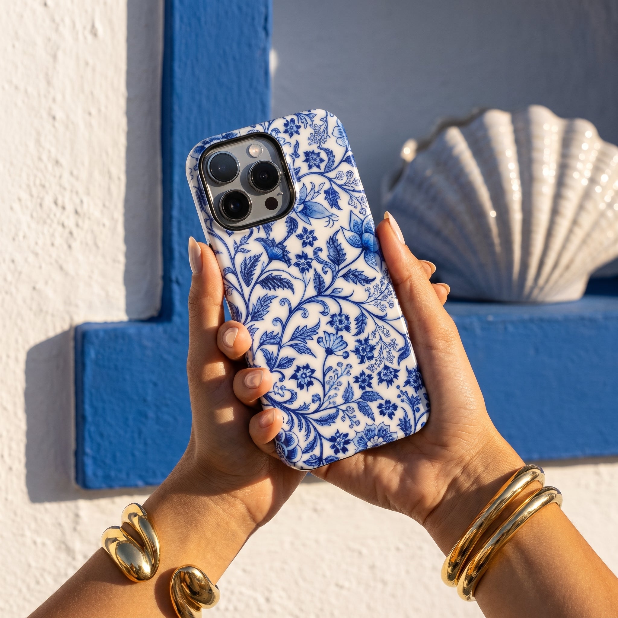 Delft Blue iPhone Case