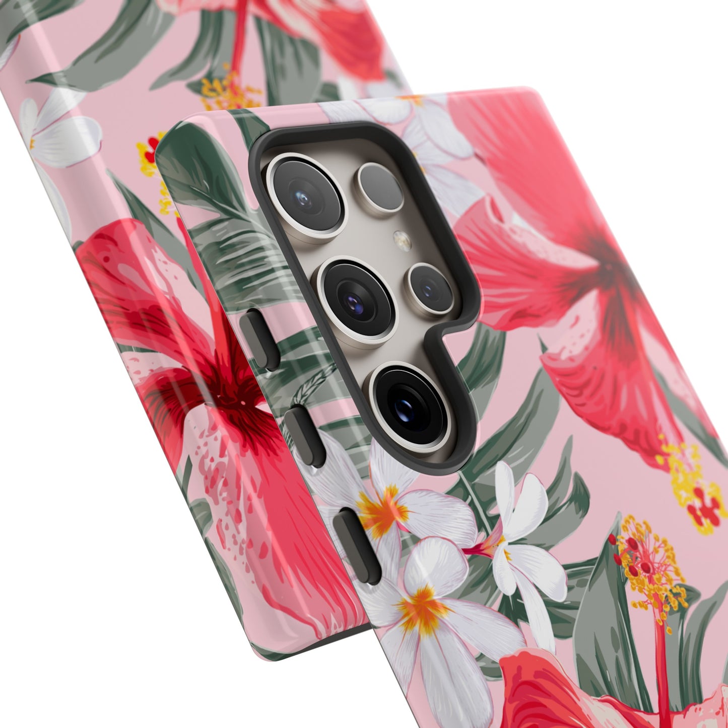 Pua | Pink Hibiscus Floral Case