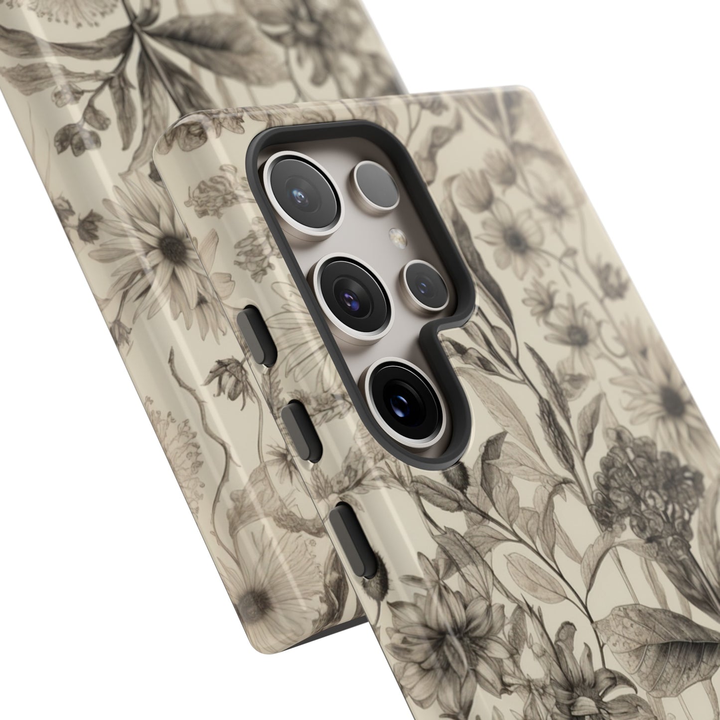 Vintage Wildflowers | Neutral Floral Case