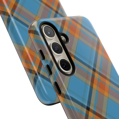 Cozy | Blue Plaid Case