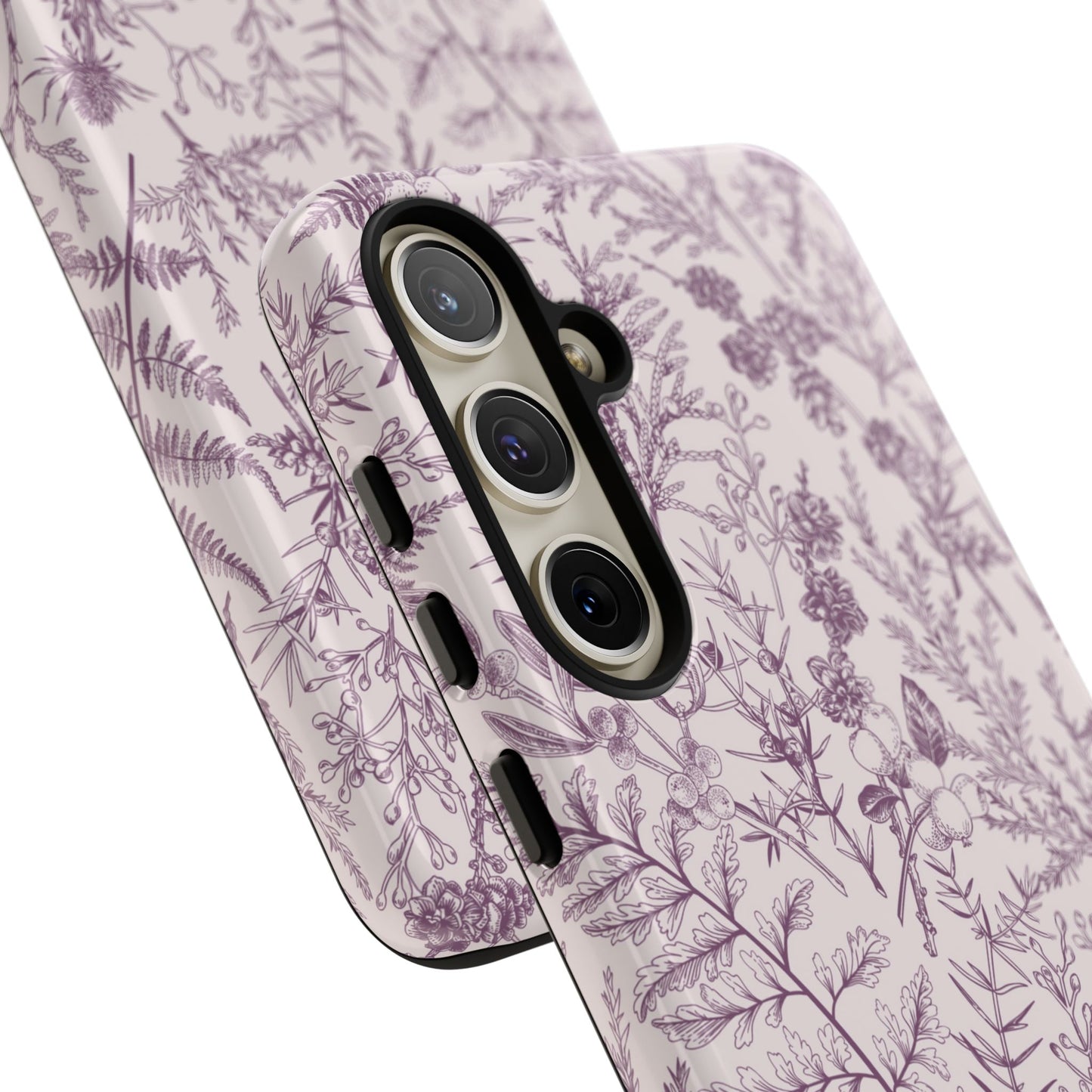 Plum Botanical Garden | Purple Floral Case