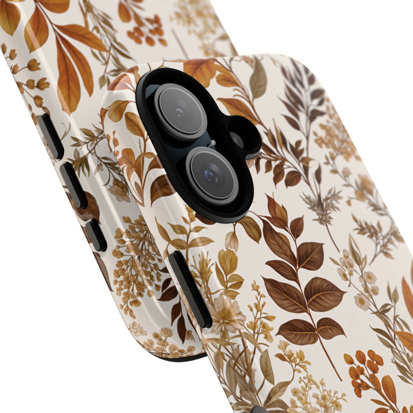 Autumn Botanical | Brown Floral Case