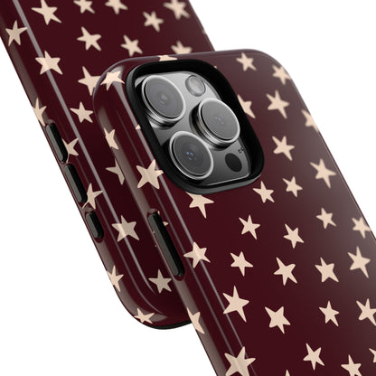 Starry-Eyed | Red Star Phone Case