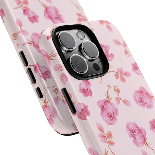 Jardín de rosas | Funda para iPhone con diseño floral coqueto