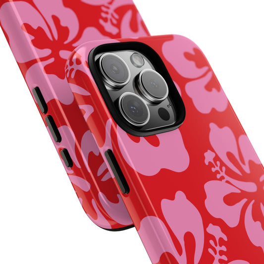 Coque iPhone à motif floral d'hibiscus | Island Vibe