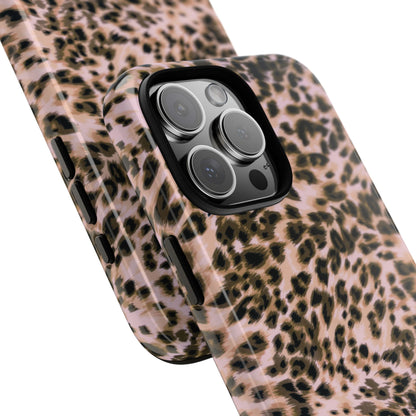 Flirt | Blush Leopard Print iPhone Case