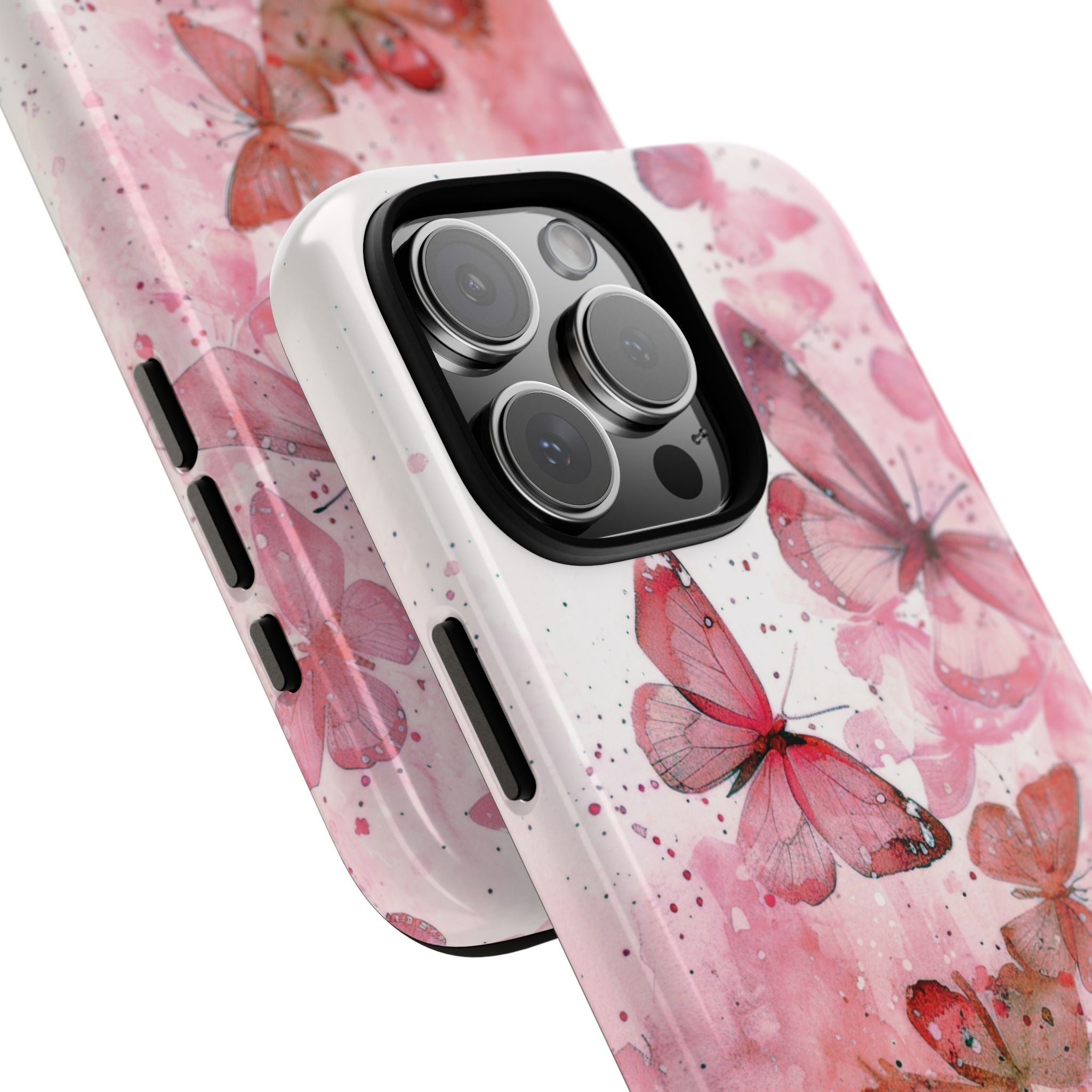 Coque iPhone Free Spirit | Papillon aquarelle