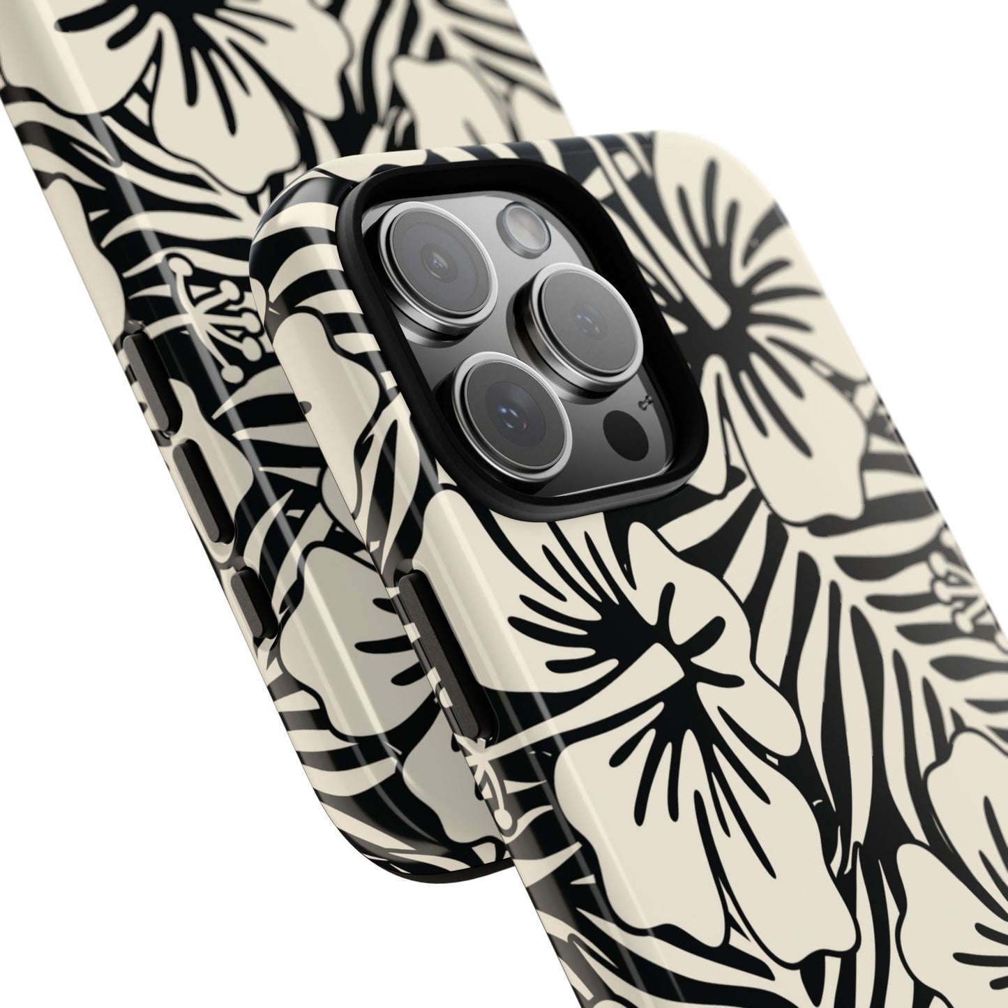 Funda para iPhone con estampado de flores tropicales de Island Girl