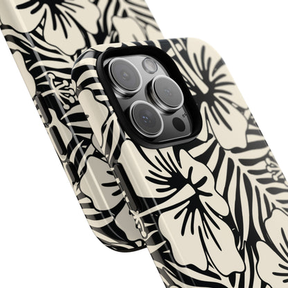 Funda para iPhone con estampado de flores tropicales de Island Girl