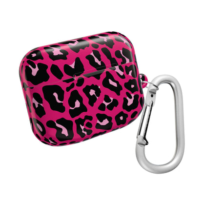 Fierce | Estuche para AirPods con estampado de leopardo rosa