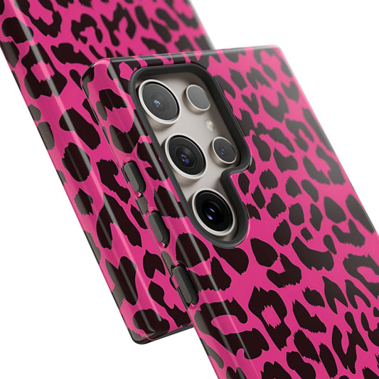 Catwalk | Pink Leopard Galaxy Case