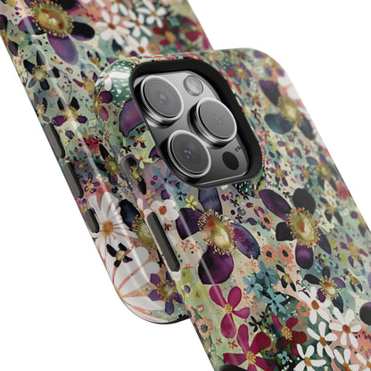 Coque iPhone à motif floral | Bombe de fleurs