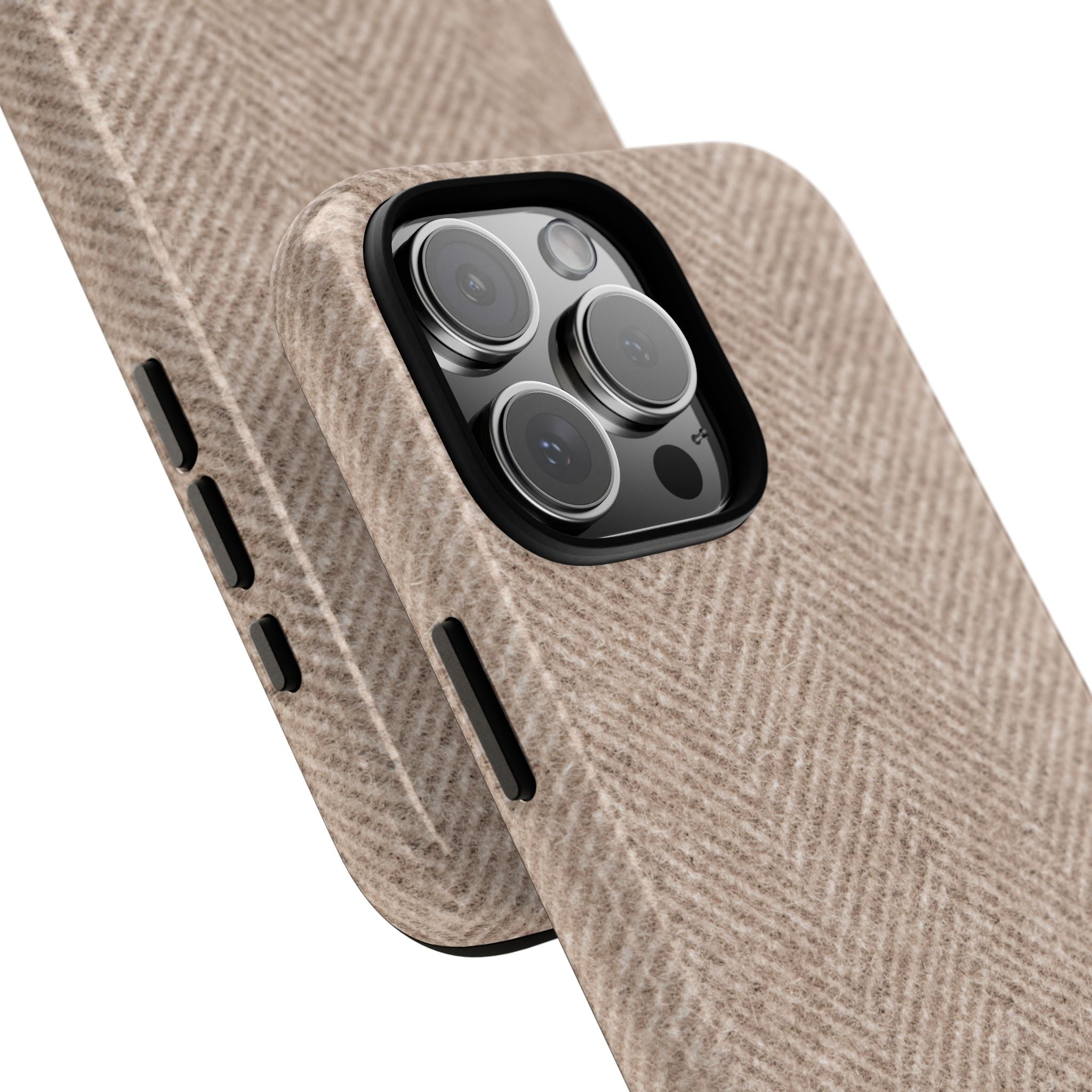 Tweed Neutral iPhone Case