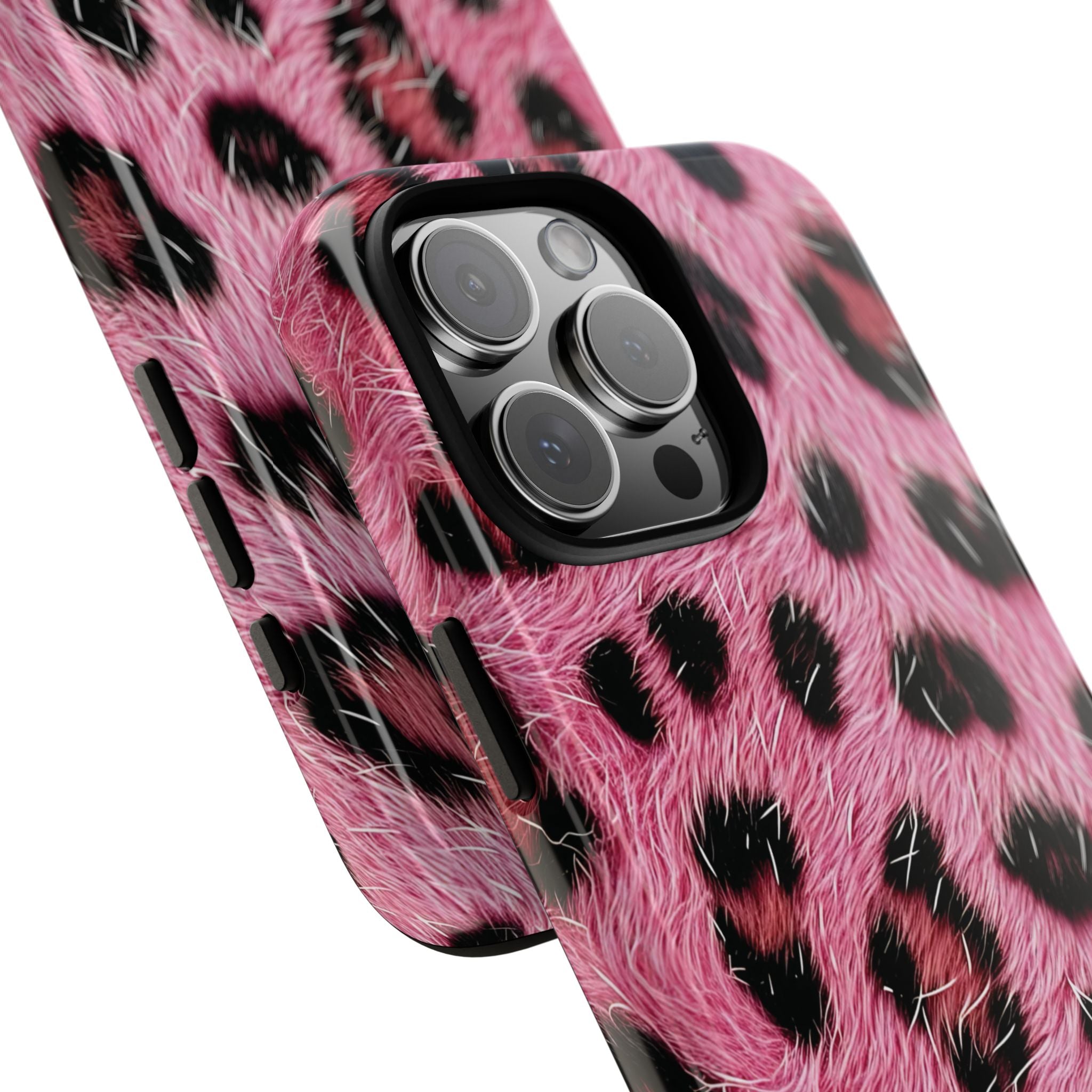 Party Animal Pink Leopard iPhone Case