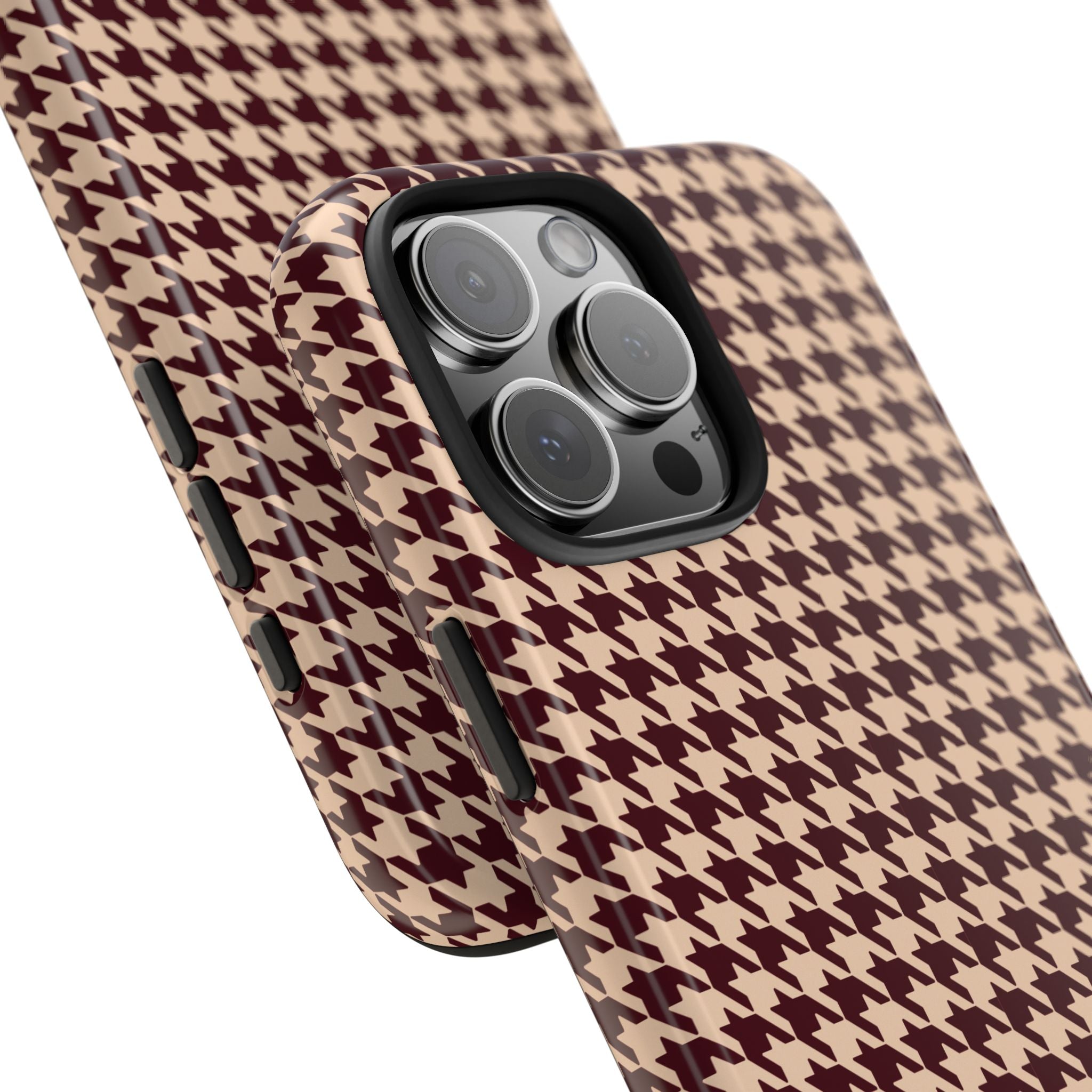 Prep School Houndstooth iPhone Case