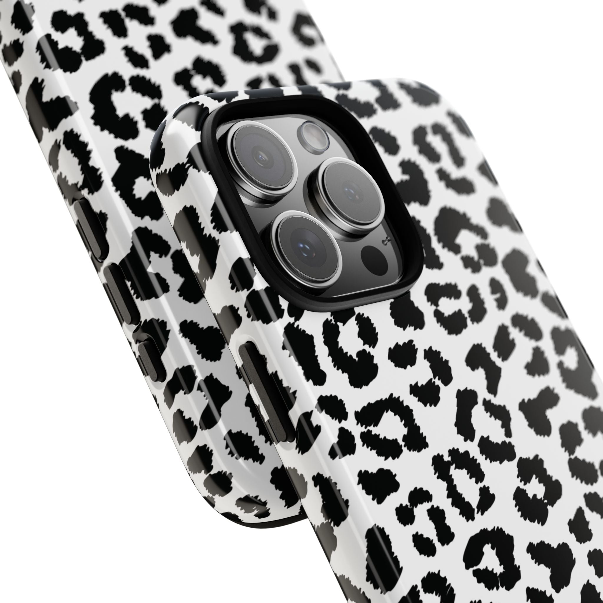 Meow | Funda para iPhone con estampado de leopardo