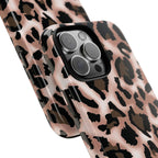 Coque iPhone à pois | imprimé léopard