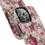 Love Story Romantic Floral iPhone Case