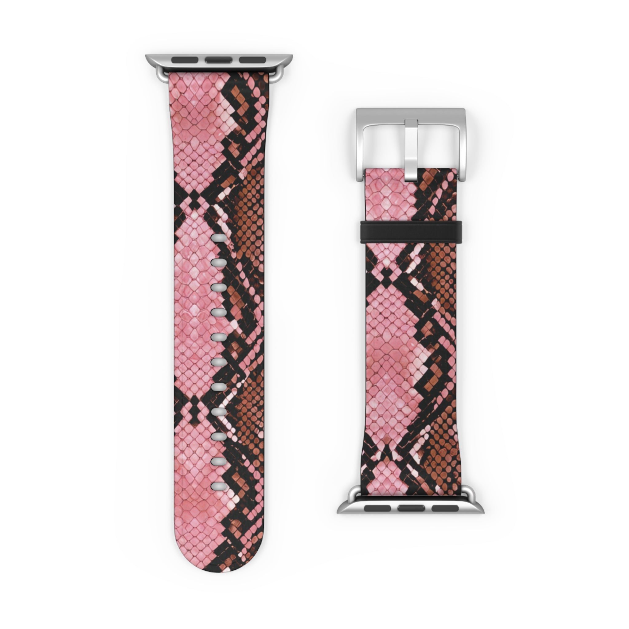 Pink SnakeApple Watch Band