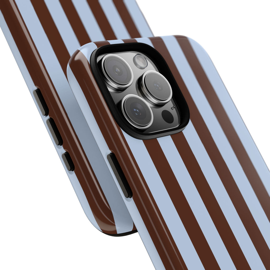 Mocha Stripe Phone Case