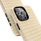 Buttercup Check Phone Case