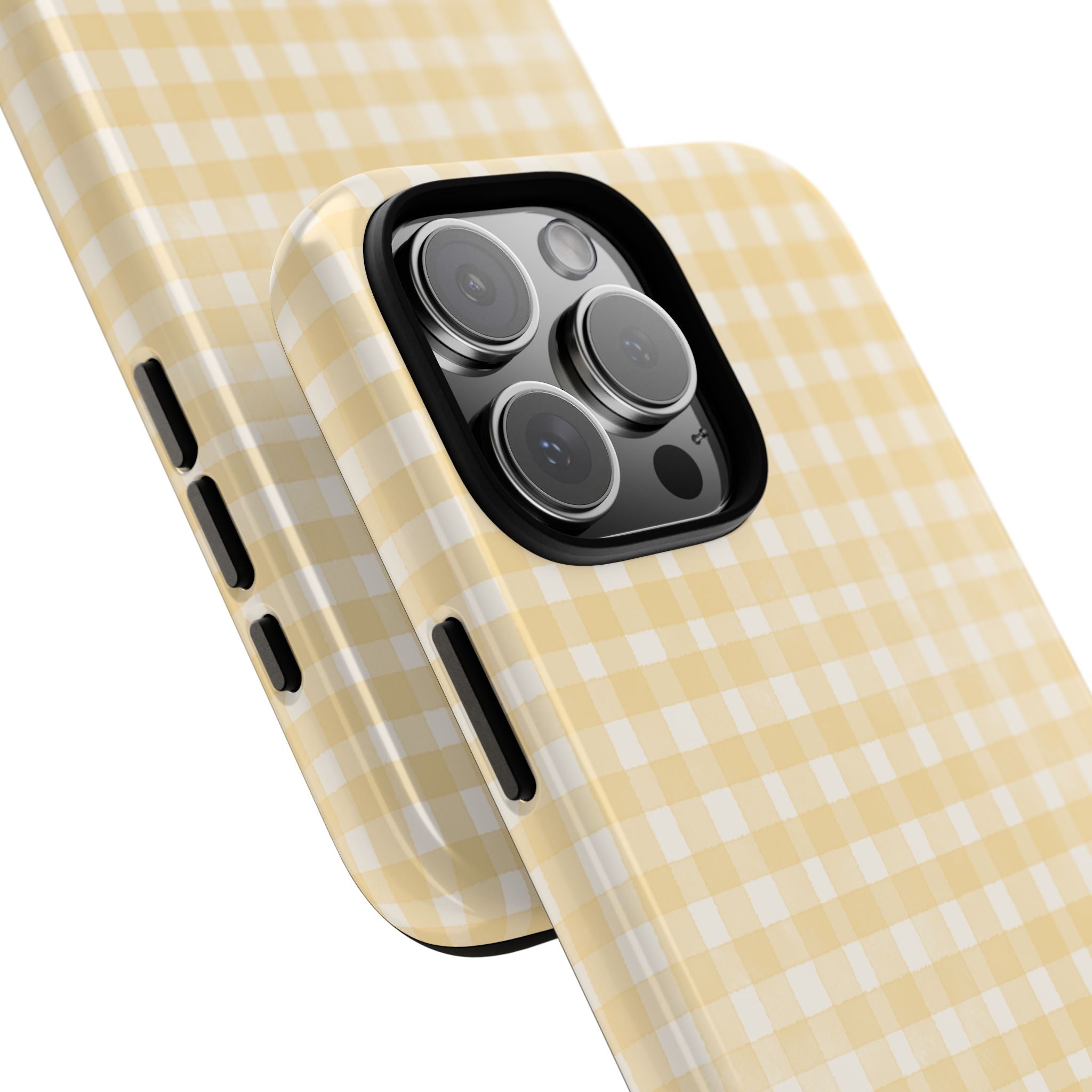 Buttercup Check Phone Case