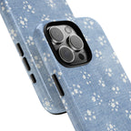 Denim Daisy Phone Case